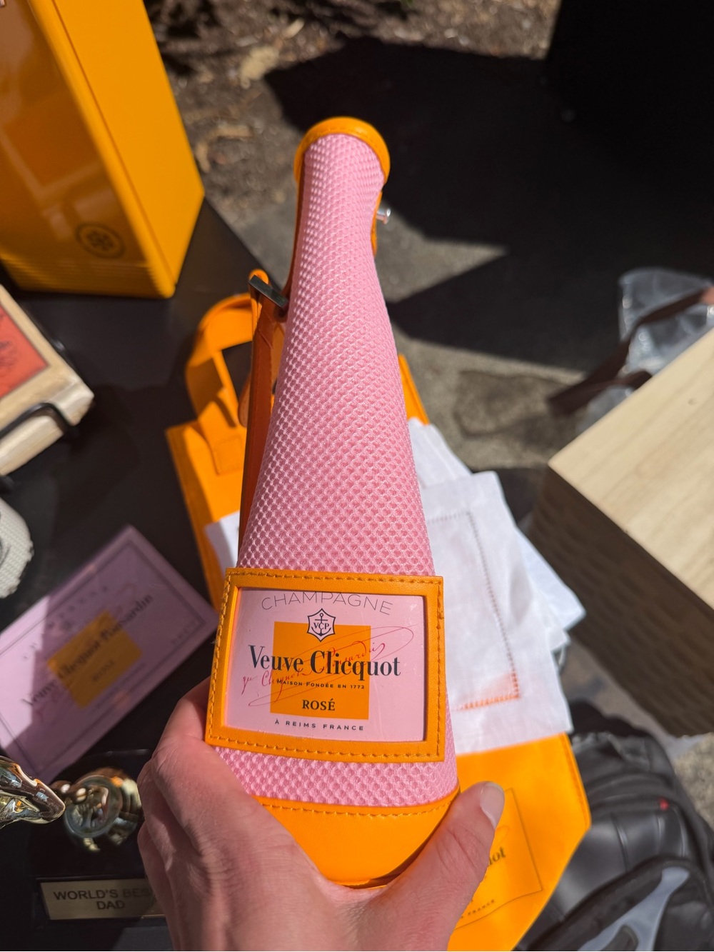 Veuve Clicquot Pink Champagne Bottle Cooler - Rosé